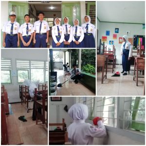piket siswa pada hari libur