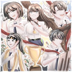 hasil juara 2 lomba ilustrasi tingkat kab malang